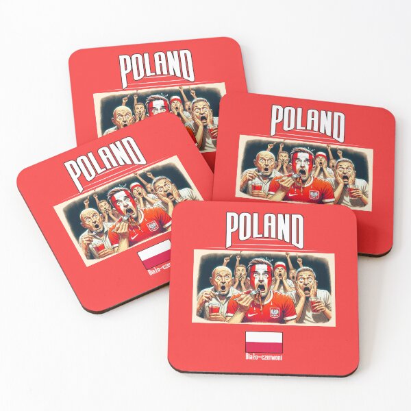 Item preview, Polish Fans Euro24, sausage on a Fork. Poland designed and sold by Get-Forked.