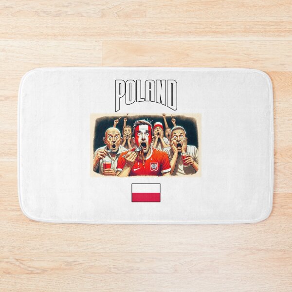 Item preview, Polish Fans Euro24, sausage on a Fork. Poland designed and sold by Get-Forked.