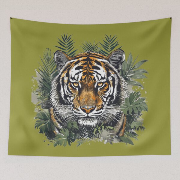 Item preview, Jungle Royalty: Majestic Tiger Design designed and sold by PurpleMoss.