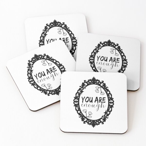 Item preview, Body Positivity Self Love Mirror | You Are Enough  designed and sold by ObsidianDaz.