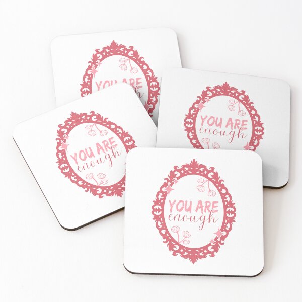 Item preview, Body Positivity Self Love Mirror | You Are Enough  designed and sold by ObsidianDaz.