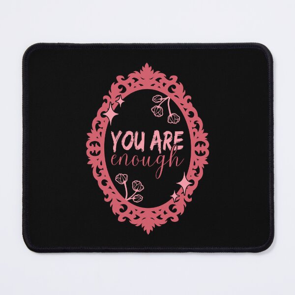 Item preview, Body Positivity Self Love Mirror | You Are Enough designed and sold by ObsidianDaz.
