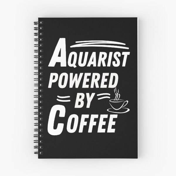 Artikelvorschau, Aquarist mit Kaffee als Energielieferant entworfen und verkauft von annoying-shirts.