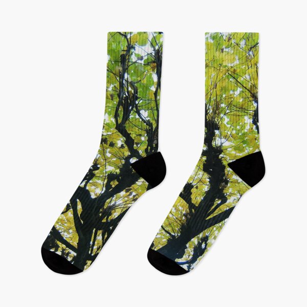 Item preview, Green Tree Canopy With Different Coloured Green Leaves designed and sold by Designsbygroovy.