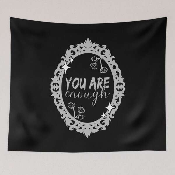 Item preview, Body Positivity Self Love Mirror | You Are Enough  designed and sold by ObsidianDaz.