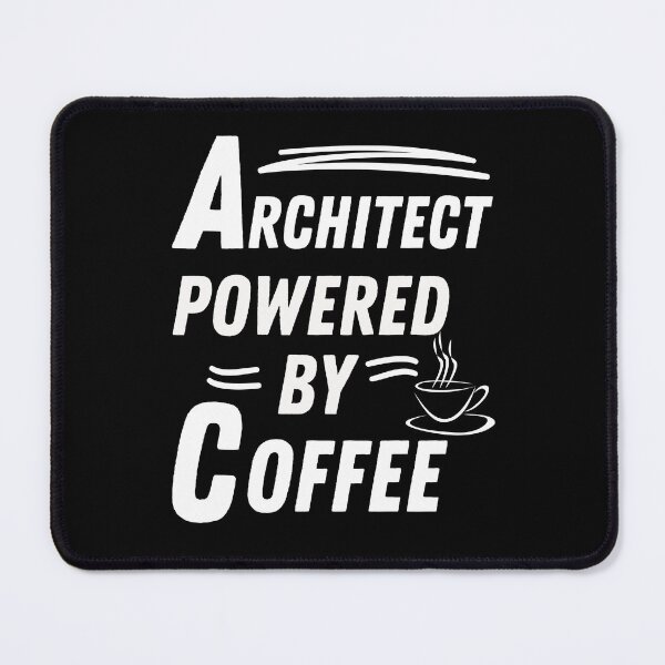 Item preview, Architect powered by coffee designed and sold by annoying-shirts.