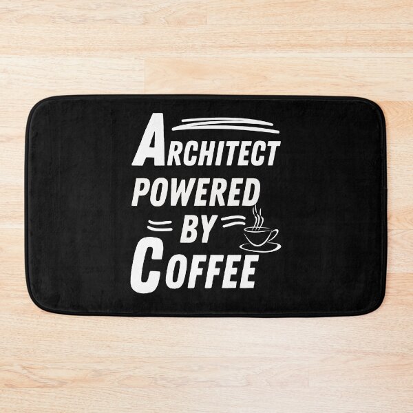 Item preview, Architect powered by coffee designed and sold by annoying-shirts.