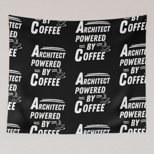 Item preview, Architect powered by coffee designed and sold by annoying-shirts.