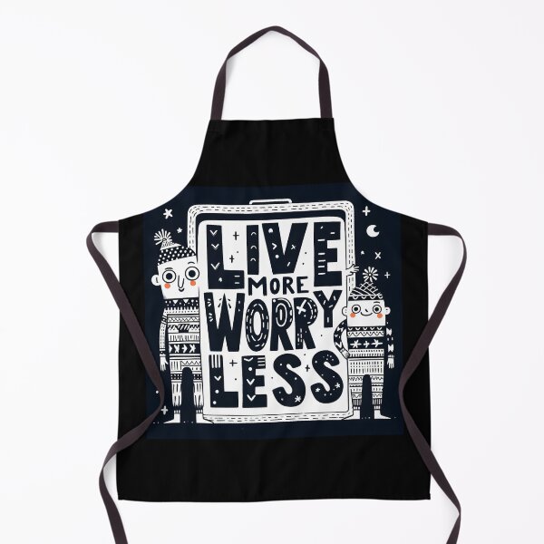 Item preview,  Live more Worry Less   :from EgyApe Artists (1st design) designed and sold by egyape ⭐⭐⭐⭐⭐.