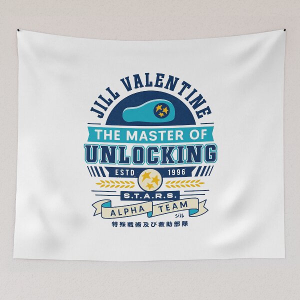 Item preview, Jill Master Of Unlocking Emblem designed and sold by Lagelantee.