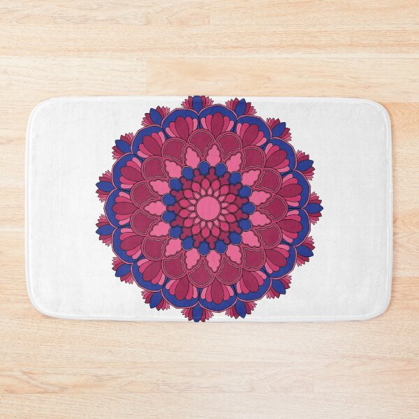 Item preview, Elegant Red and Pink mandala Design designed and sold by ArchanaVA.