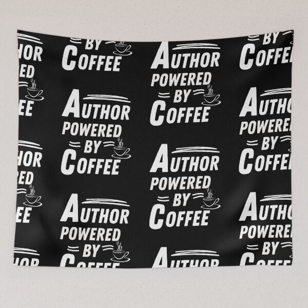 Item preview, Author powered by coffee designed and sold by annoying-shirts.