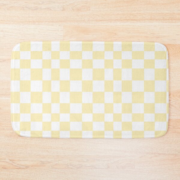 Item preview, Butter Yellow and White Checkers  designed and sold by JaygiesDesign.