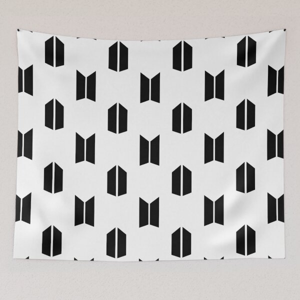 Item preview, White BTS Army Print designed and sold by mochi-megg.