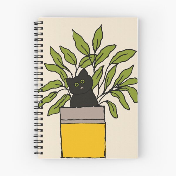 Item preview, Póster Gato en contenedor de plantas. designed and sold by BALCONYDOORS.