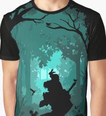 Zelda - Ocarina in the Woods Graphic T-Shirt