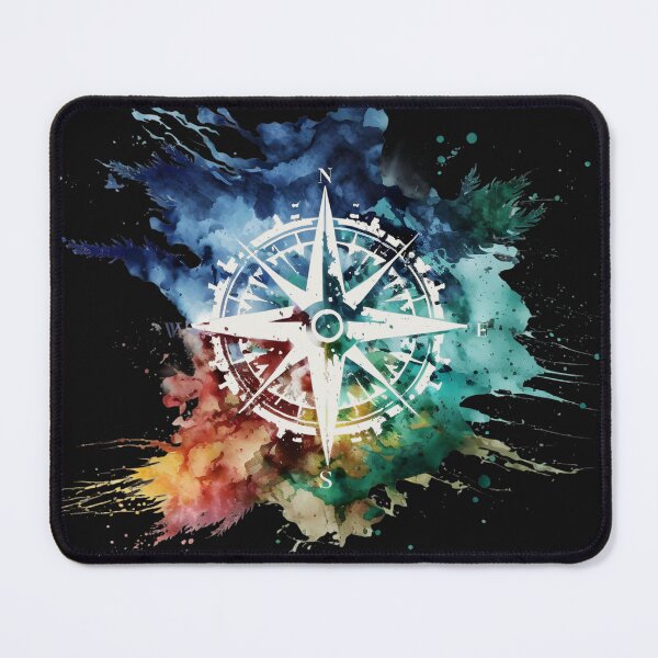 Item preview, Travel Colorful Compass designed and sold by RebeccaRe.