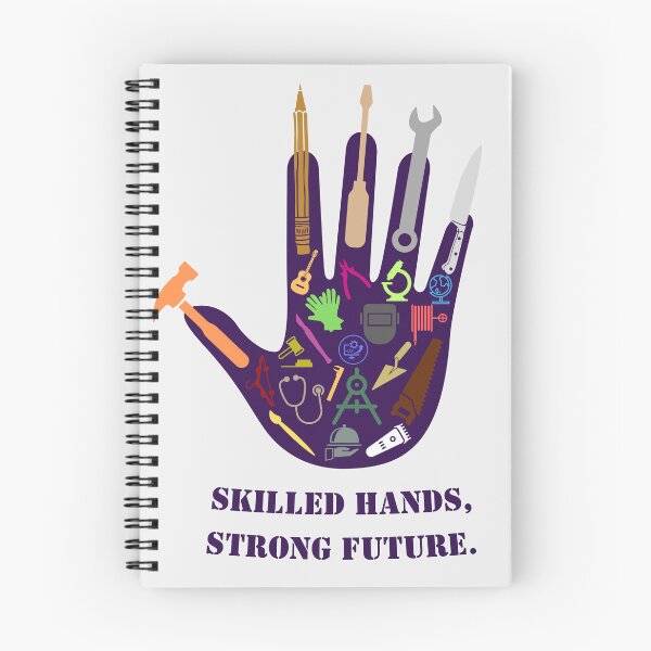 Item preview, Skilled Hands, Strong Future -- Celebrating Worker's Day 2024 designed and sold by Ayman Toumarti.