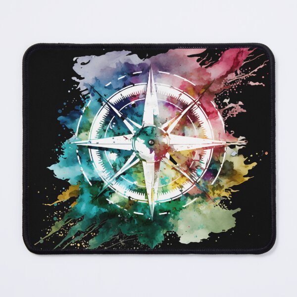 Item preview,  Travel Colorful Compass designed and sold by RebeccaRe.