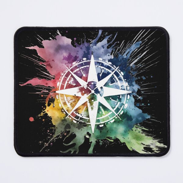 Item preview,  Travel Colorful Compass designed and sold by RebeccaRe.