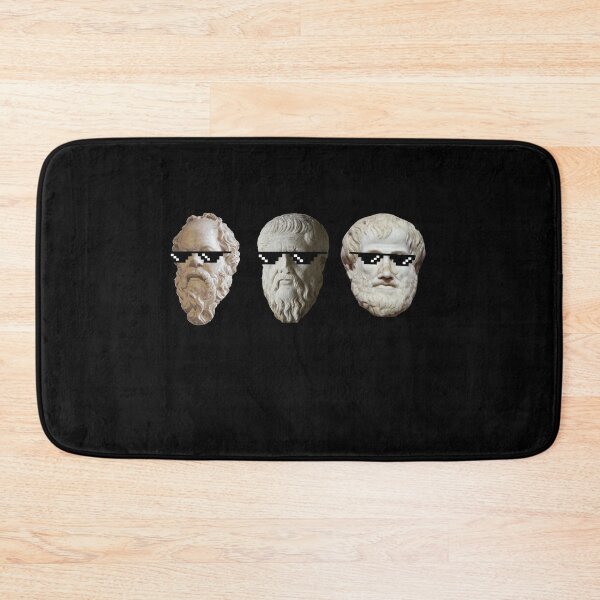 Item preview, Socrates, Plato and Aristotle with sunglasses designed and sold by Cleanthes.