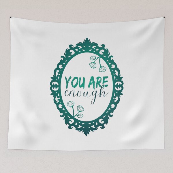 Item preview, Body Positivity Self Love Mirror | You Are Enough  designed and sold by ObsidianDaz.