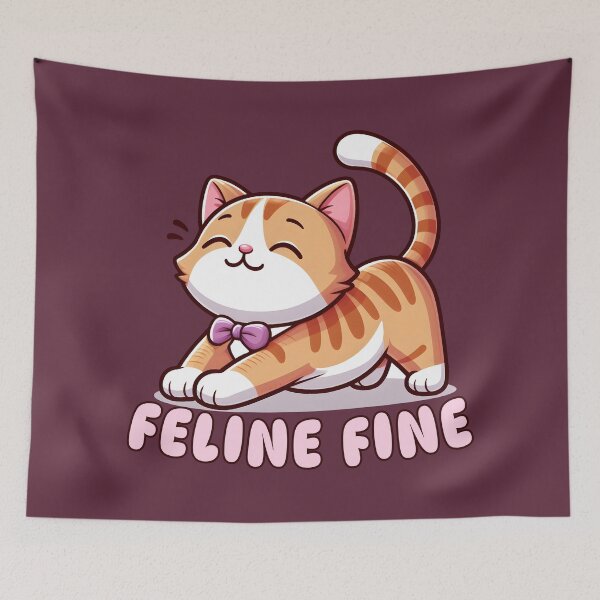 Item preview, Feline Fine designed and sold by Annabelhut.