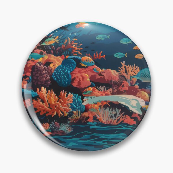 Item preview, Vintage travel poster - Discover the Great Barrier Reef, retro travel destination Australia designed and sold by pod24.