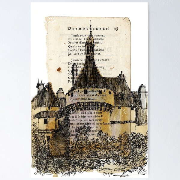 Item preview, Chateaux Chambord, France designed and sold by GAKStudio.
