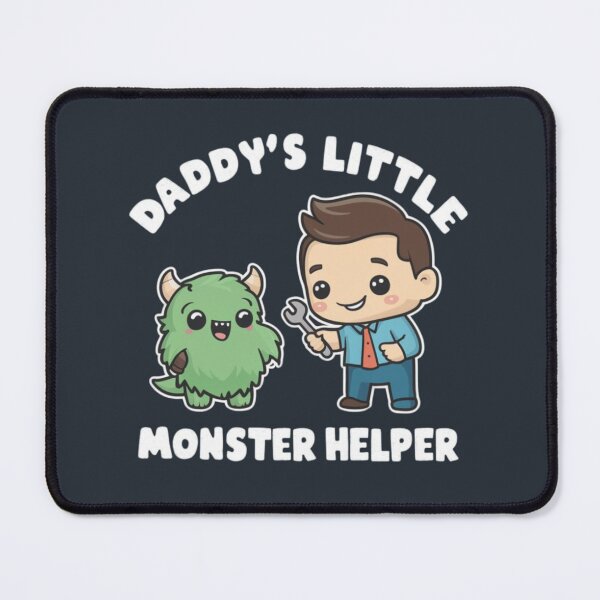Item preview, Daddy's Little Monster Helper - Kawaii designed and sold by Rockin-Rainbow.