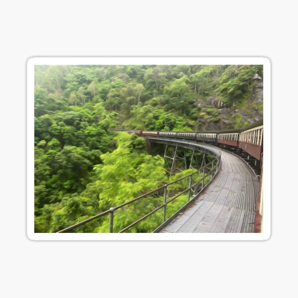 Item preview, Kuranda Railway designed and sold by Monique Kyling.
