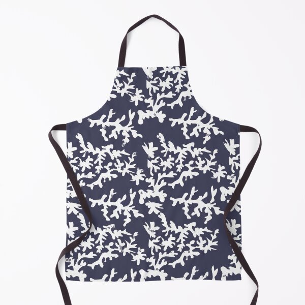 Item preview, Hamptons Blue and White Coral Pattern designed and sold by CreativeBridge.