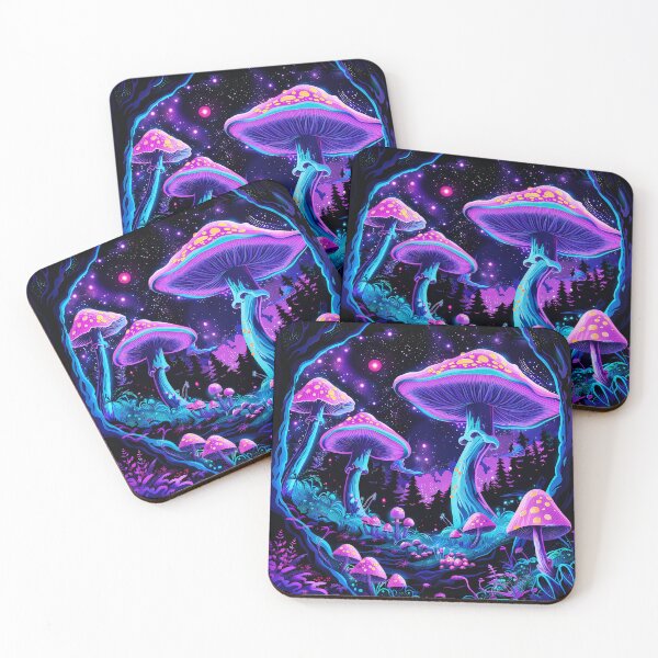 Item preview, MUSHROOM FOREST | TRIPPY | PSYCHEDELIC designed and sold by PSYNOVA.