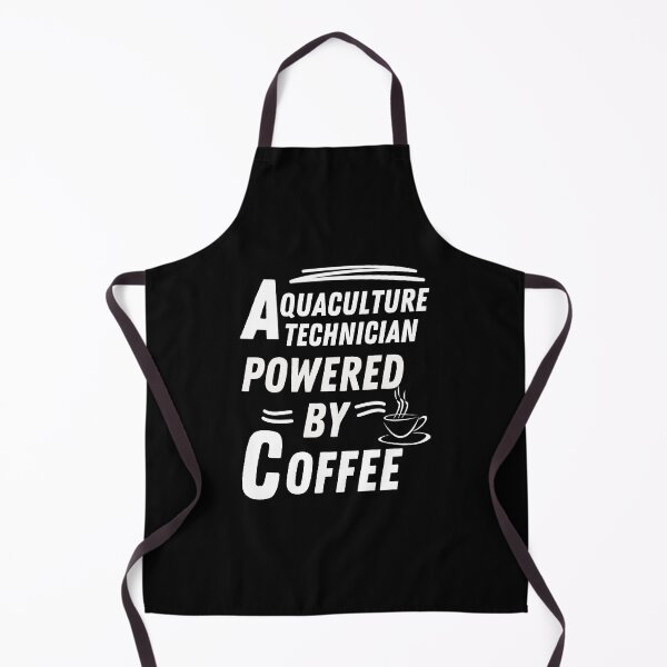 Item preview, Aquaculture technician powered by coffee designed and sold by annoying-shirts.