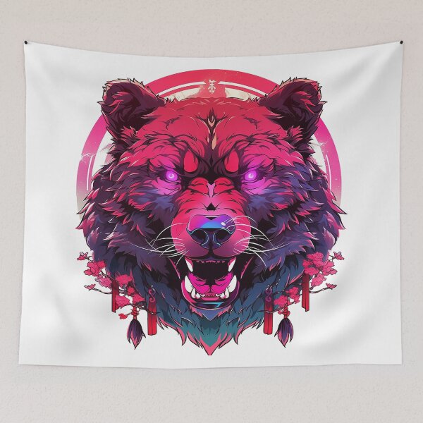 Item preview, bear head designed and sold by skateras.