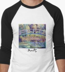 Monet - Japanese Bridge Men's Baseball ¾ T-Shirt