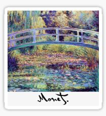 Monet - Japanese Bridge Sticker