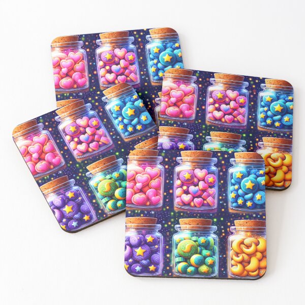 Aperçu de l'œuvre Biscuits magiques colorés créée et vendue par EmeraldeaArt.