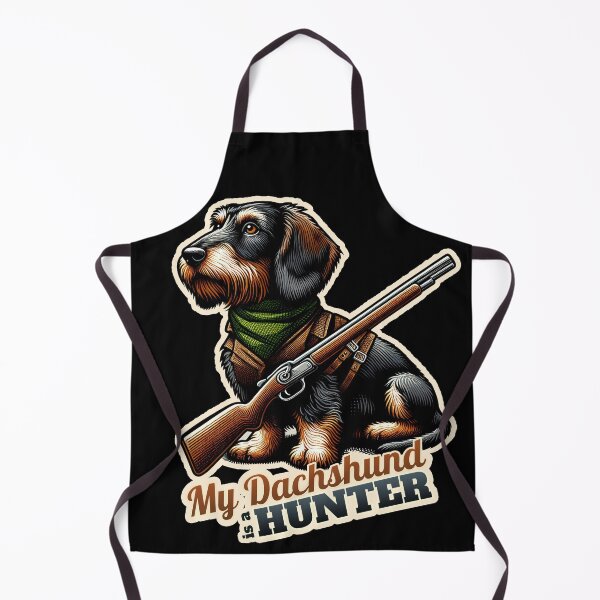 Item preview, Wire-haired Dachshund Hunter designed and sold by ThisDress.