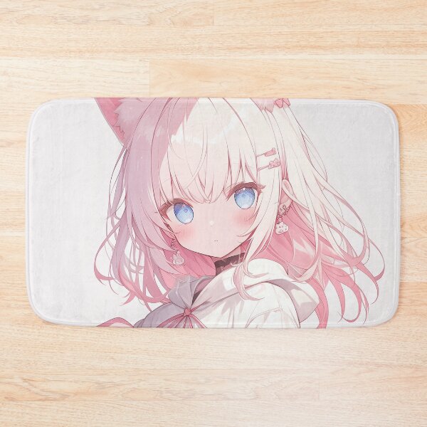 Item preview, a cute cat-eared girl designed and sold by Kawai Anime Shop.