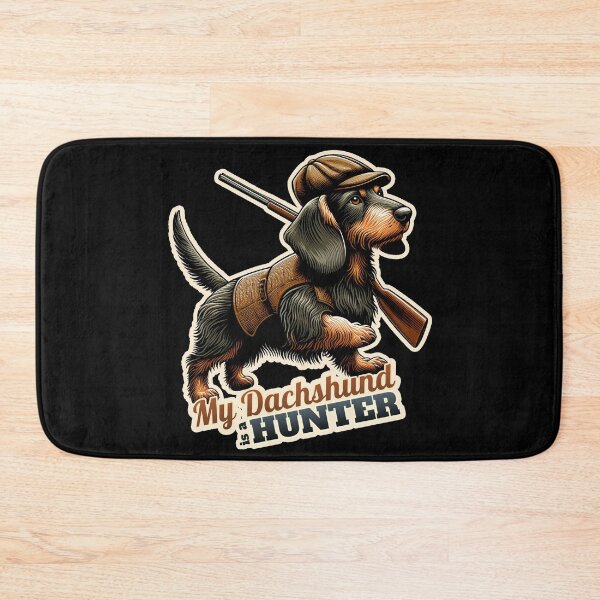 Item preview, Wire-haired Dachshund Hunter designed and sold by ThisDress.