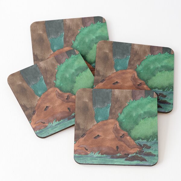 Item preview, watercolor anthill designed and sold by Chouetteplanete.