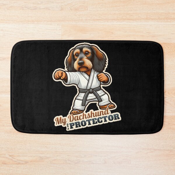 Item preview, Wire-haired Dachshund karate designed and sold by ThisDress.