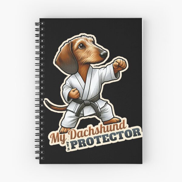 Item preview, Wire-haired Dachshund karate designed and sold by ThisDress.
