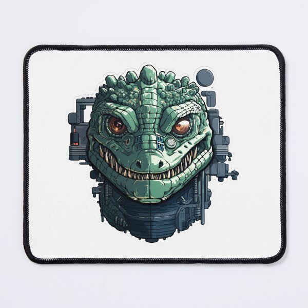 Item preview, Cyber Crocodile // Crocodile // Animal // Cyber Animal // Future // Animal Warrior designed and sold by SMARTKIT DESIGNAGENCY.