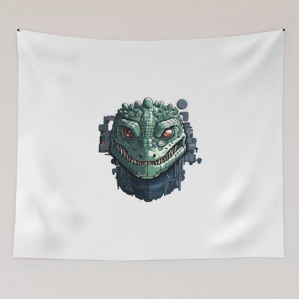 Item preview, Cyber Crocodile // Crocodile // Animal // Cyber Animal // Future // Animal Warrior designed and sold by SMARTKIT  DESIGNAGENCY.