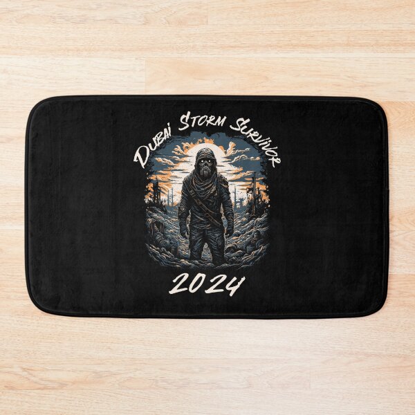 Item preview, Dubai Storm Survivor 2024 designed and sold by 2Cheesy4U.