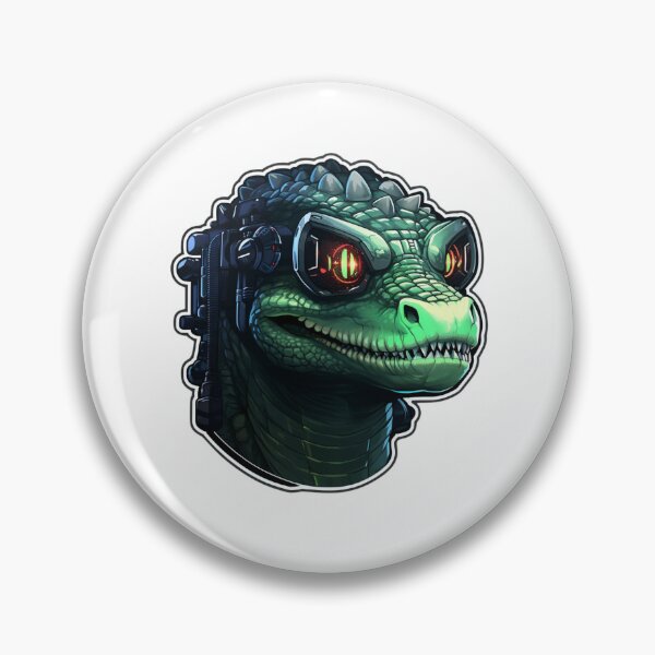 Item preview, Cyber Crocodile // Crocodile // Animal // Cyber Animal // Future // Animal Warrior designed and sold by SMARTKIT  DESIGNAGENCY.