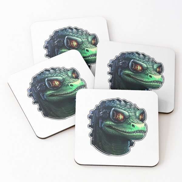 Item preview, Cyber Crocodile // Crocodile // Animal // Cyber Animal // Future // Animal Warrior designed and sold by SMARTKIT  DESIGNAGENCY.