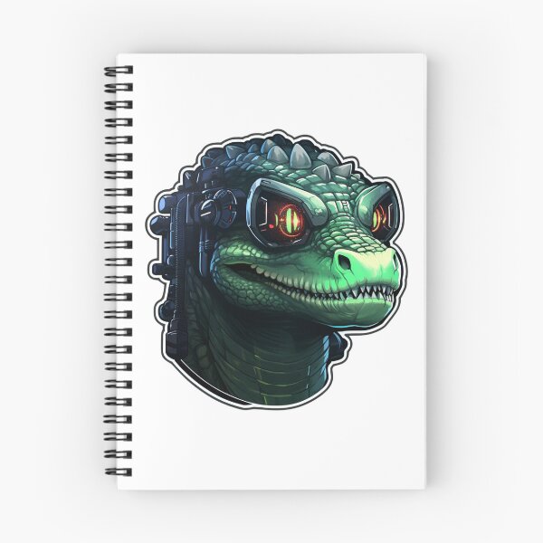 Item preview, Cyber Crocodile // Crocodile // Animal // Cyber Animal // Future // Animal Warrior designed and sold by SMARTKIT  DESIGNAGENCY.